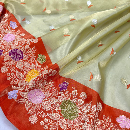 Binisha | pure katan silk Banarasi saree