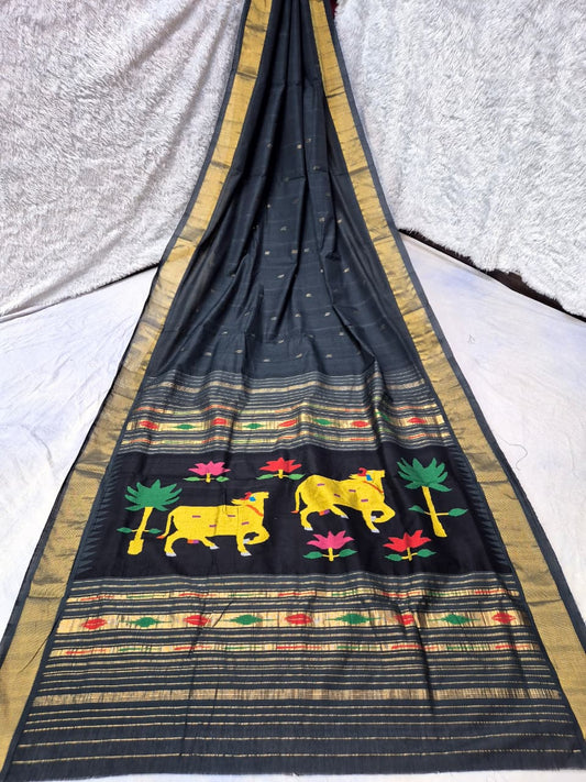 Prina | Cotton handloom paithani