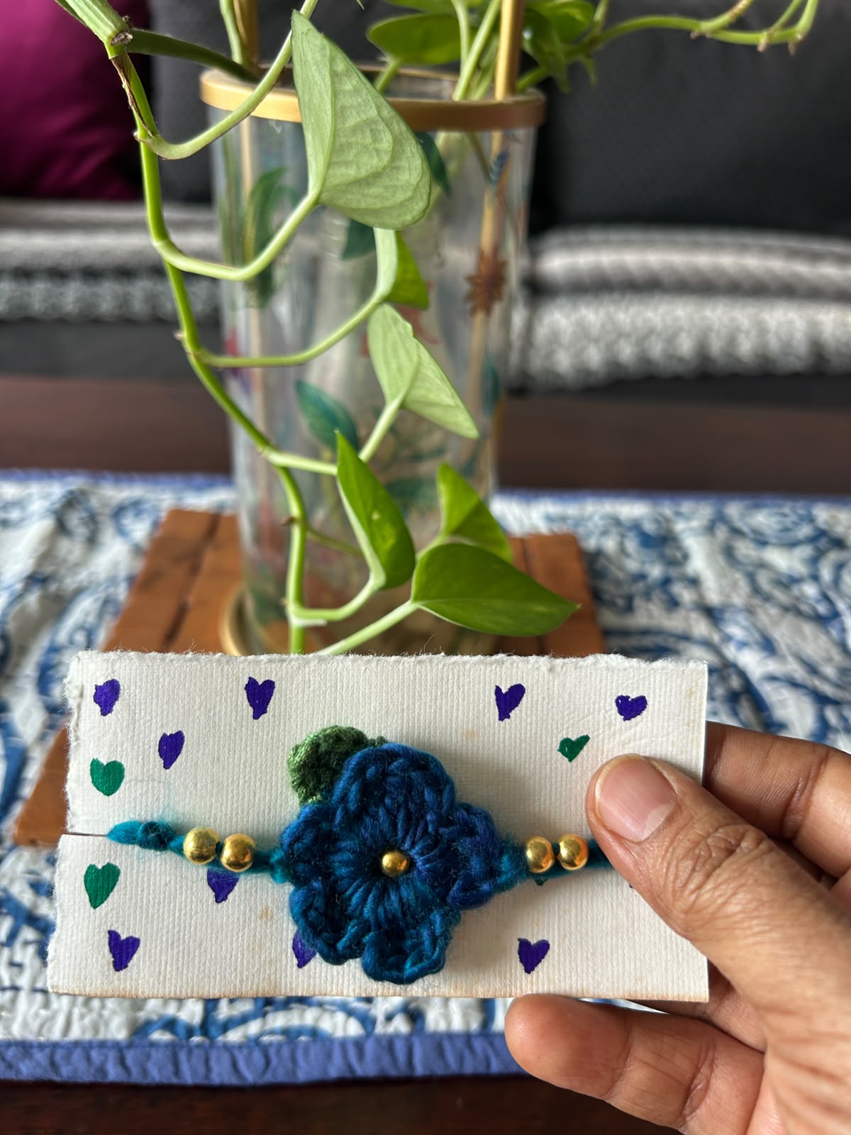 Cashmita | Crochet Rakhi