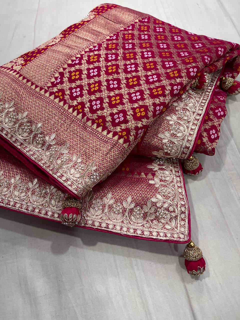 Gaurih | Gota patti on georgette