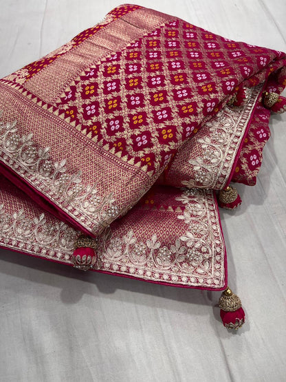 Gaurih | Gota patti on georgette