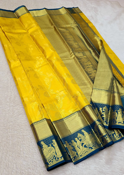 Manshika | 2G pure silk kanchipuram saree