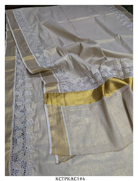 Pardhi | kerala cotton and tissue saree