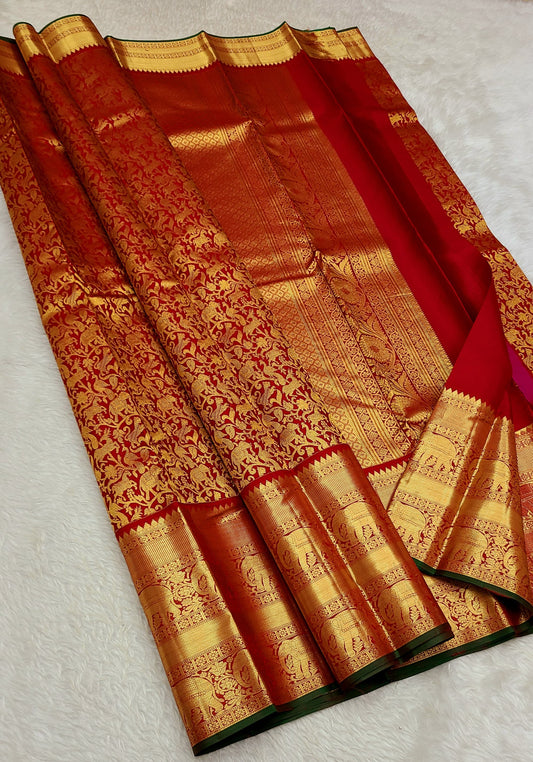 Kalpesh| Kanjeevaram pure silk saree