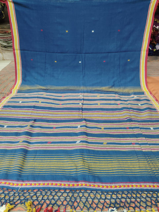 Ashi | kala cotton bhujodi saree