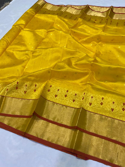 Chandrani  | Katan Silk Chanderi Saree