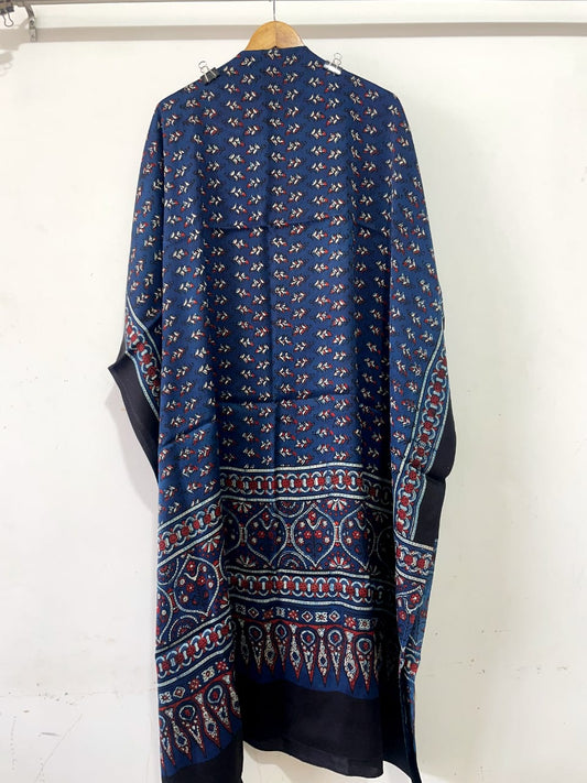 Ajra | Ajrakh on Modal Kaftan