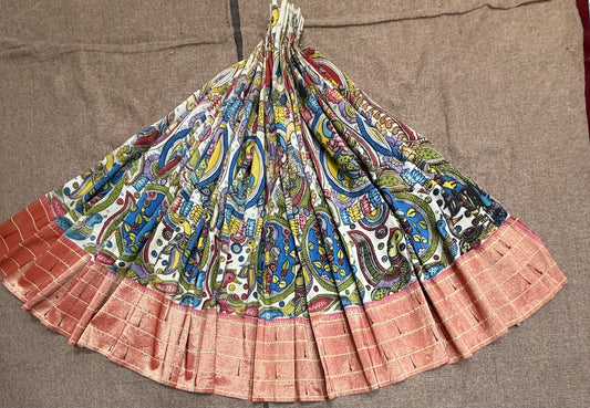 Vasilisk | kalamkari on teen muniya paithani