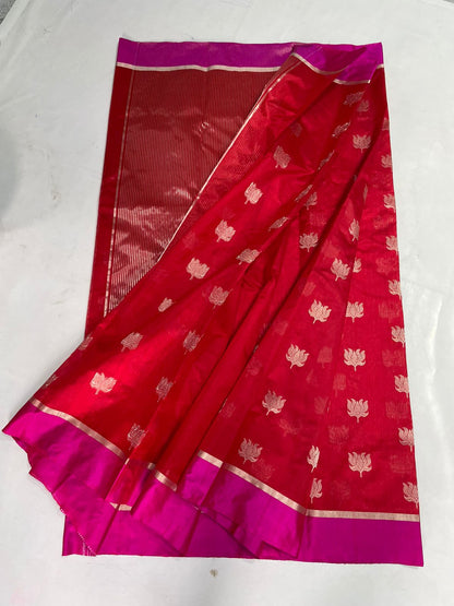 Chandraniyaa  | Katan Silk Chanderi Saree
