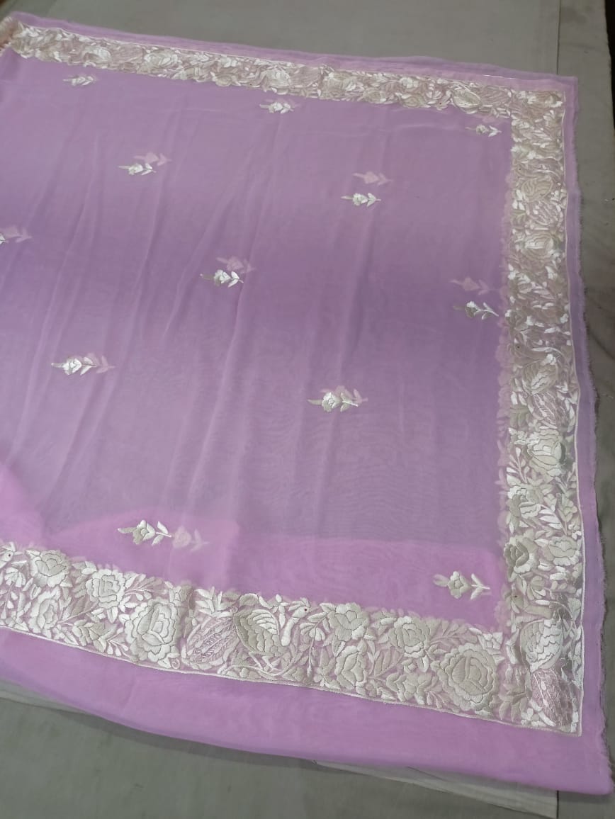Dina | parsi work dupatta
