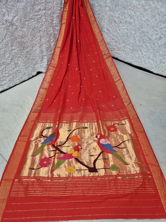 Prite | Cotton handloom paithani