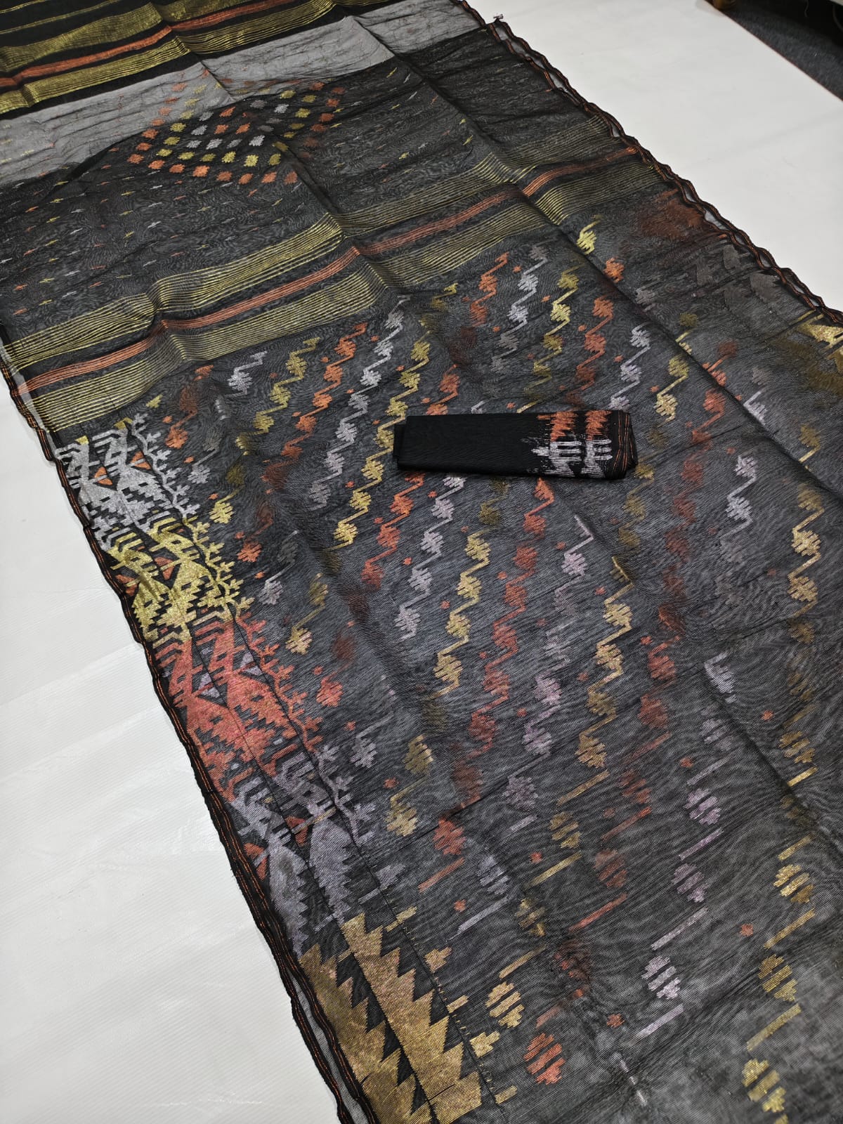 Jaskirat | Cotton silk Jamdani
