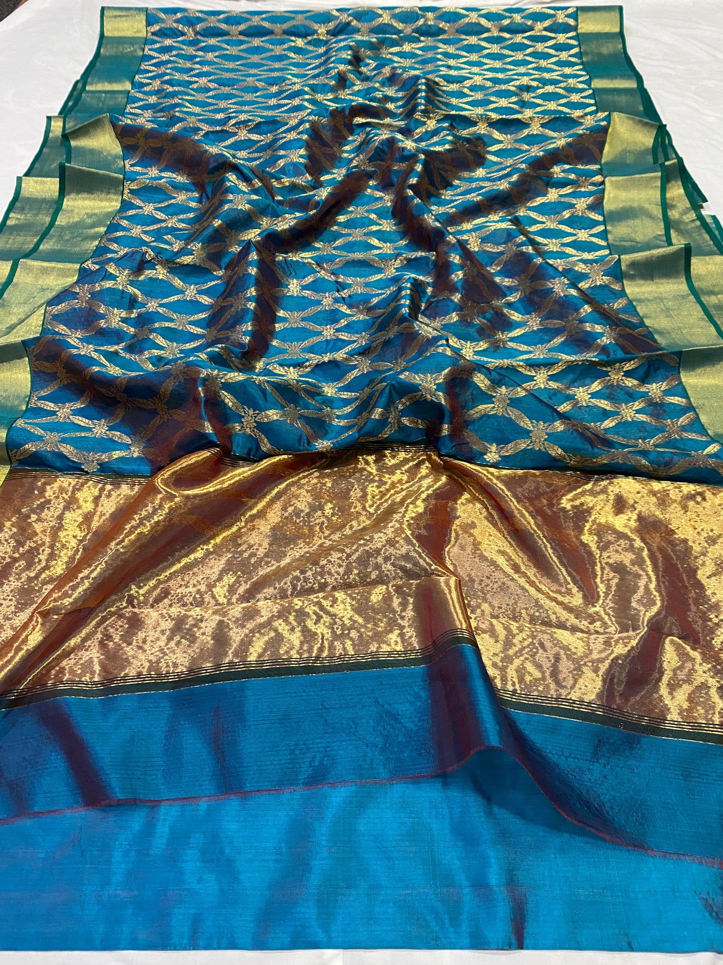 Chandreeka  | Katan Silk Chanderi Saree