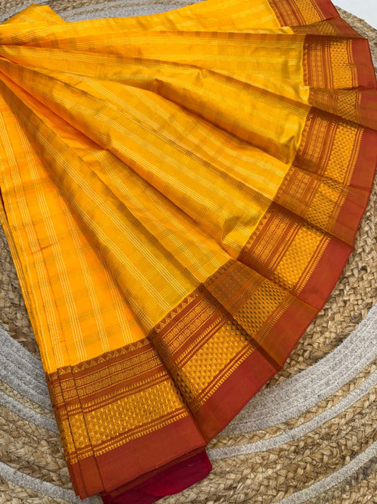 Iteet | Pure Silk Ilkal Saree
