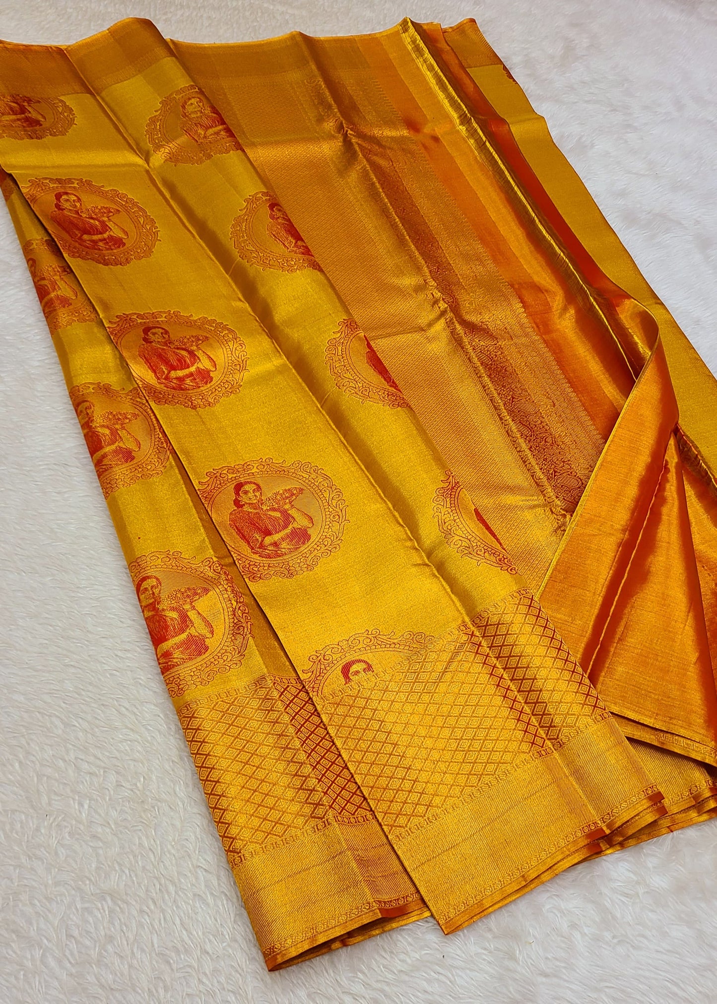 Kesla | kanjeevaram pure silk saree