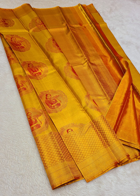 Kesla | kanjeevaram pure silk saree