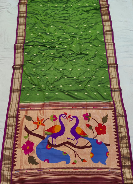 Pran | Pure Silk Handloom Paithani