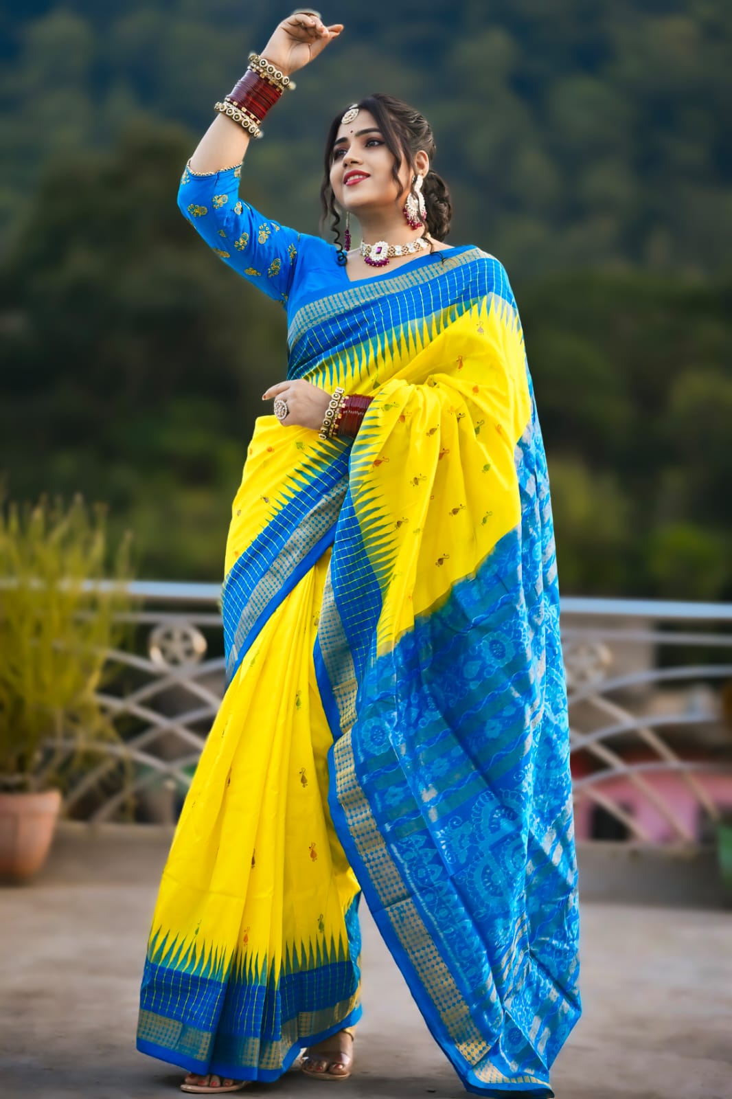 Ripa | odisha handloom pure silk saree
