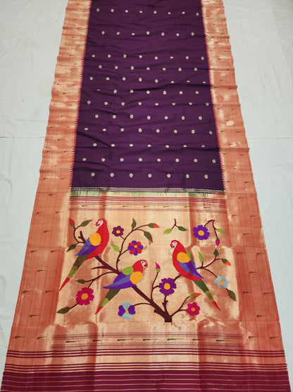 Pihu | Pure Silk Handloom Paithani