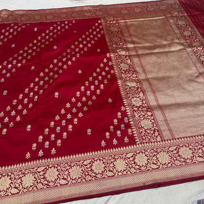 Brijesh | Bridal Katan Banarasi Saree