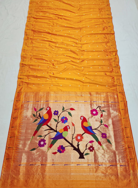 Pria |  Muniya Paithani Saree