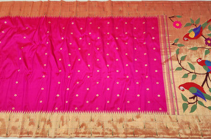 Prishika | Pure Silk Handloom Paithani