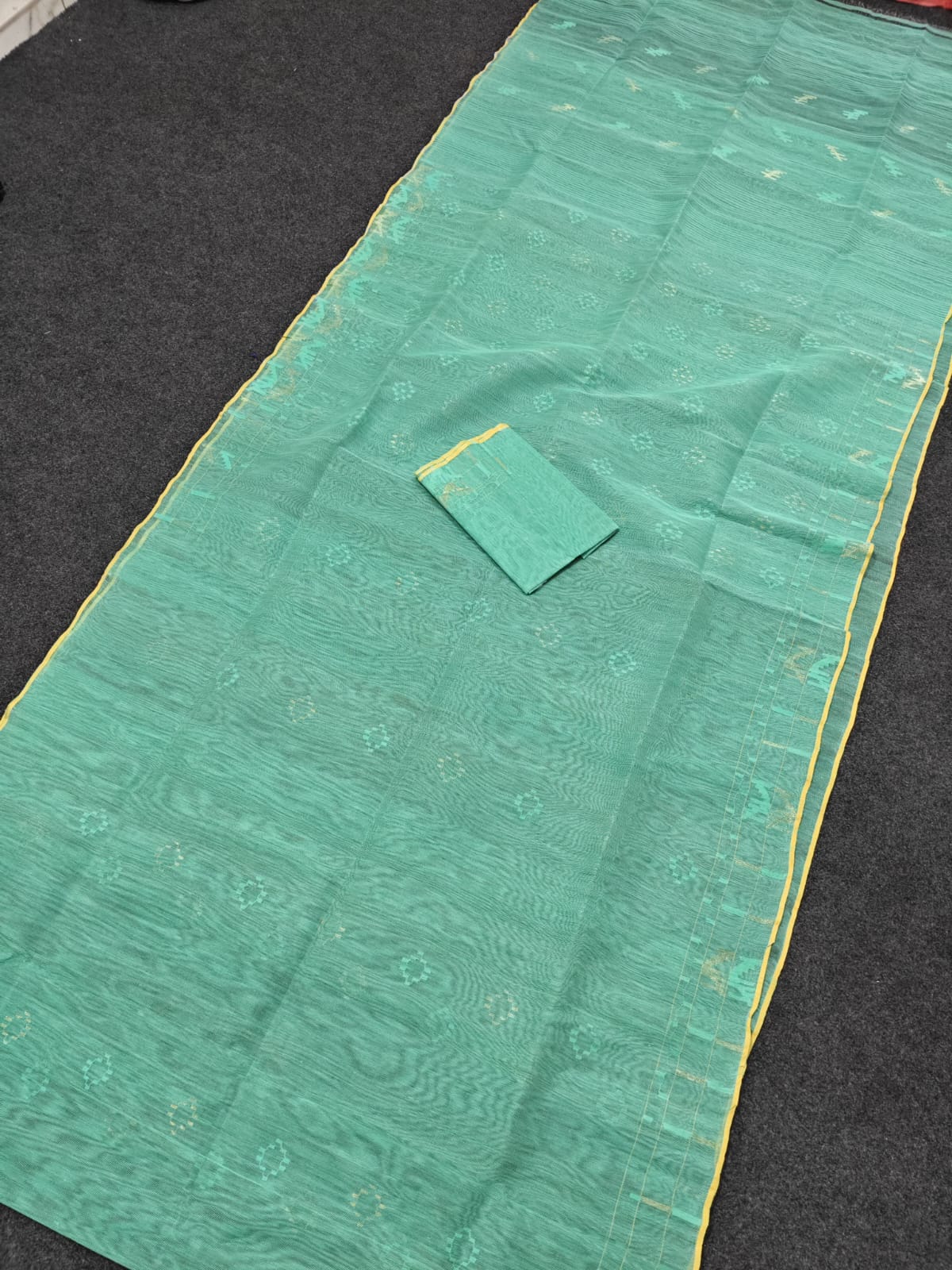 Janani | half silk Jamdani