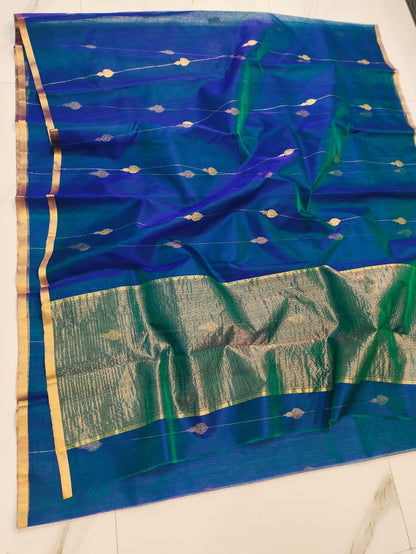 Chanda  | Katan Silk Chanderi Saree