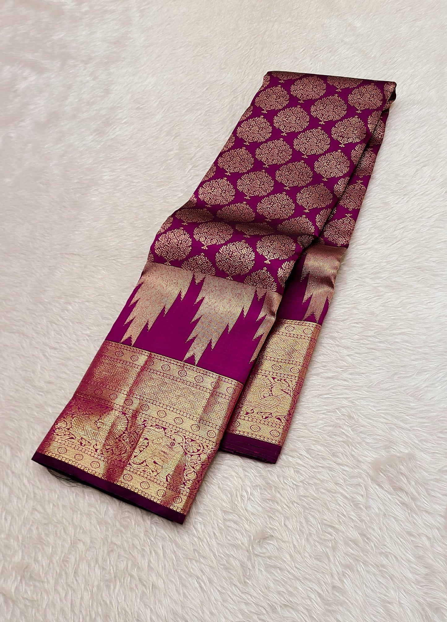 Kanakprabha | 2G zari kanjeevaram saree