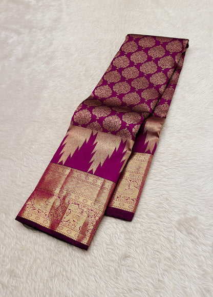 Kanakprabha | 2G zari kanjeevaram saree