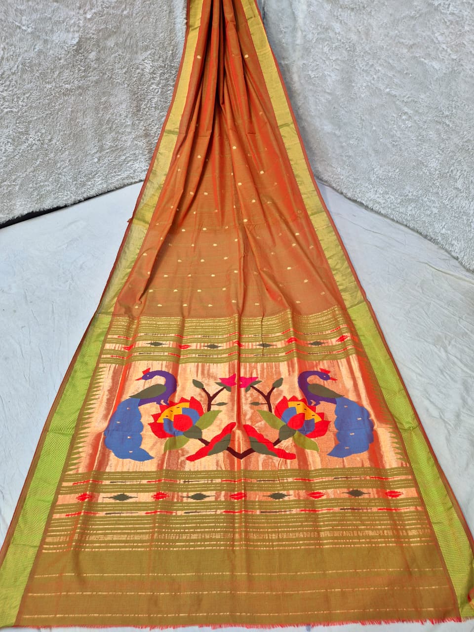 Prita | Cotton handloom paithani