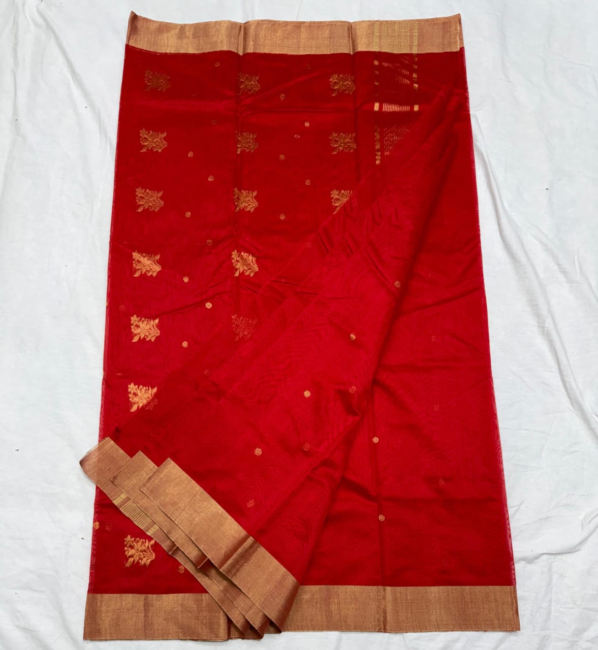 Chandresh | Cotton Silk Chanderi Saree