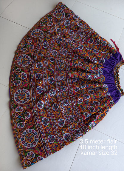 Kaya | hand embroidery skirts