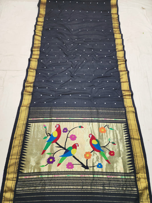 Prisha | Cotton handloom paithani