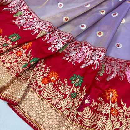 Bibhuti | pure katan silk Banarasi sarees