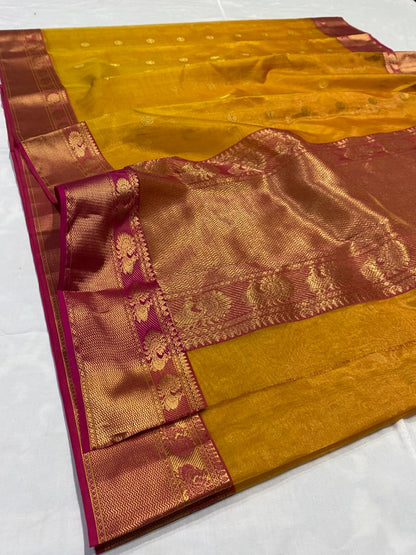 Chandraniyaa  | Katan Silk Chanderi Saree