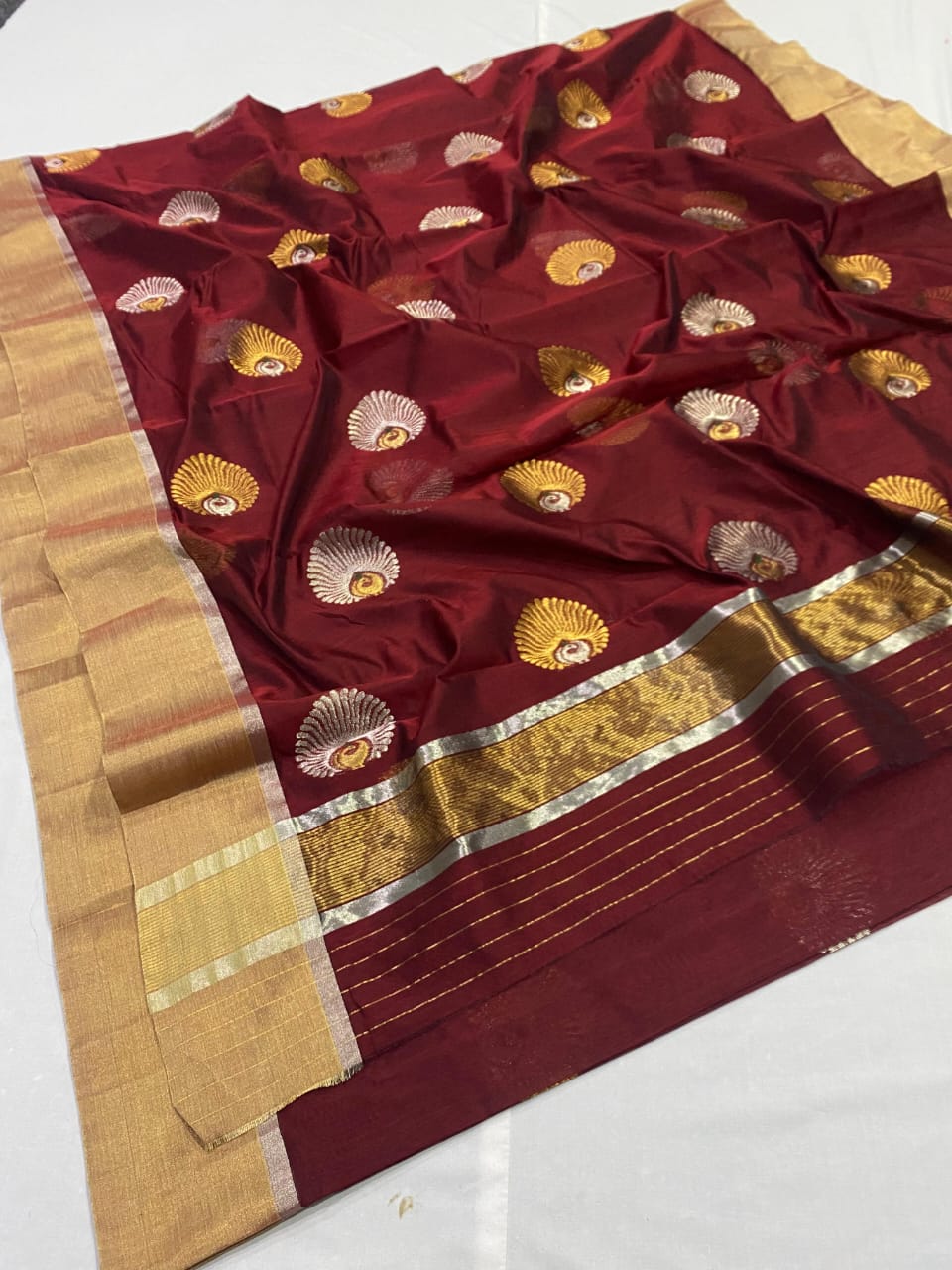 Chandralekha  | Katan Silk Chanderi Saree