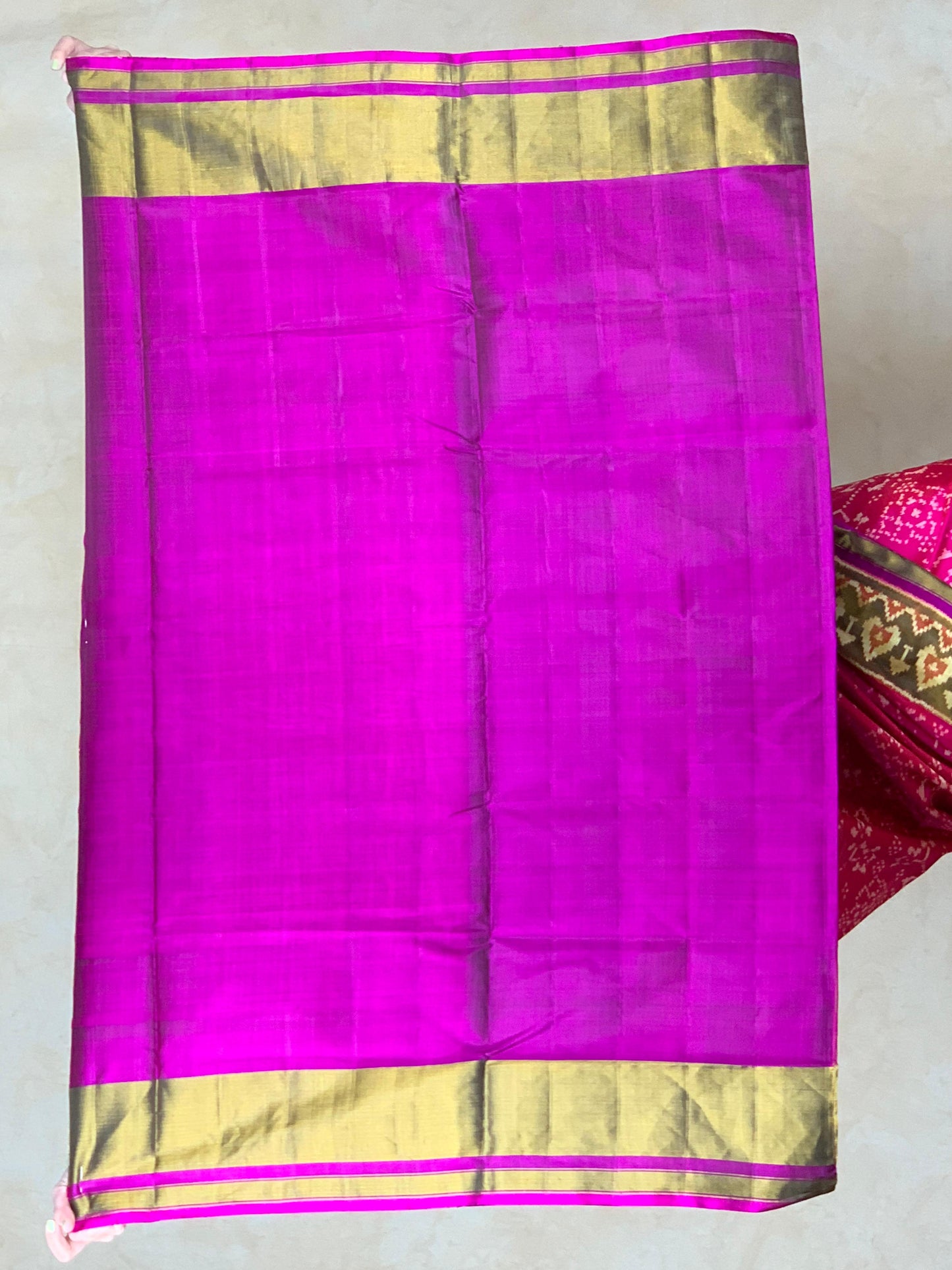 Ishika | Single Ikat Patola saree