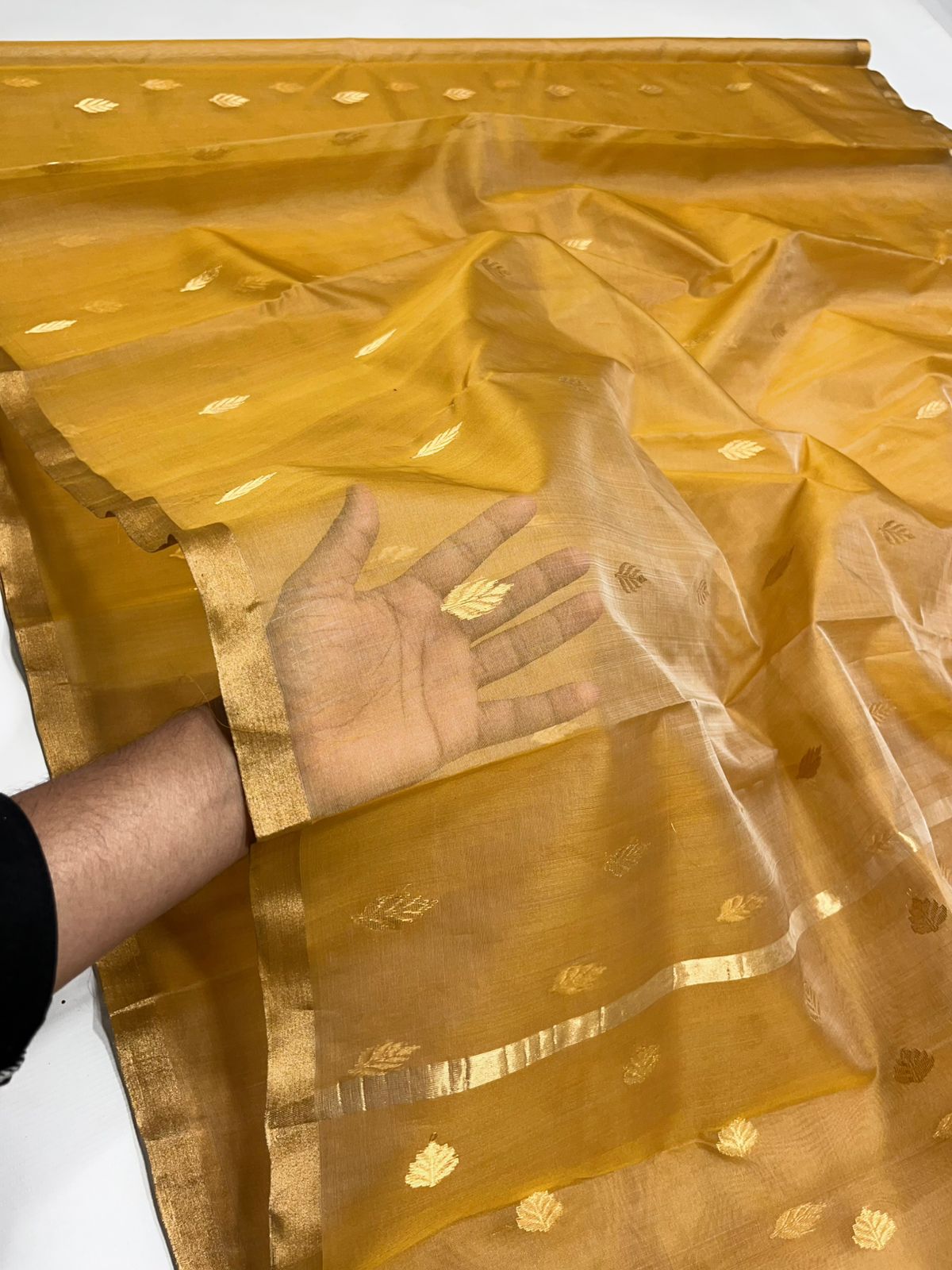 chanda  | Katan Silk Chanderi Saree