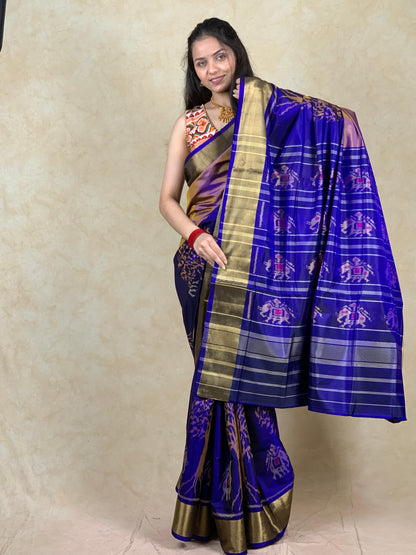 Purvi | Single Ikat Patola saree