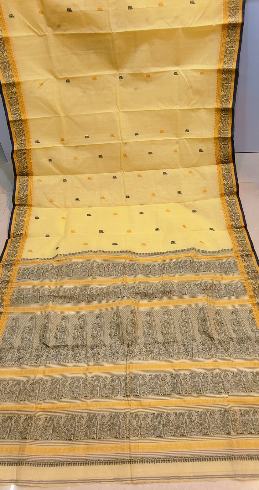Jharna | Tant baluchari saree