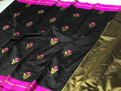Chandalika  | Katan Silk Chanderi Saree