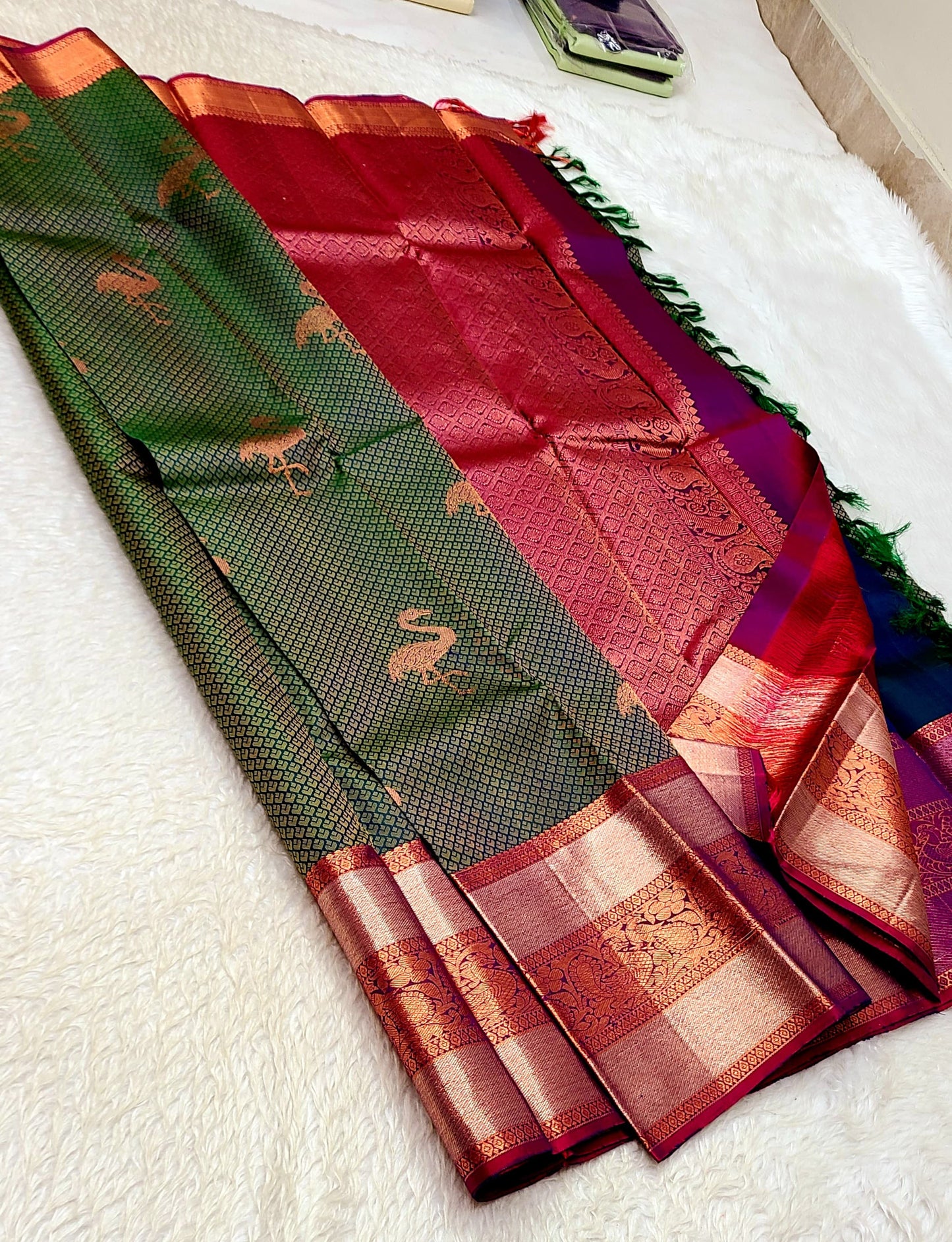 Ashok | pure silk kanjeevaram saree