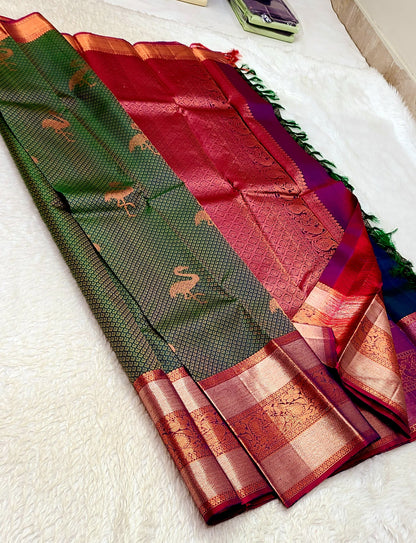 Ashok | pure silk kanjeevaram saree