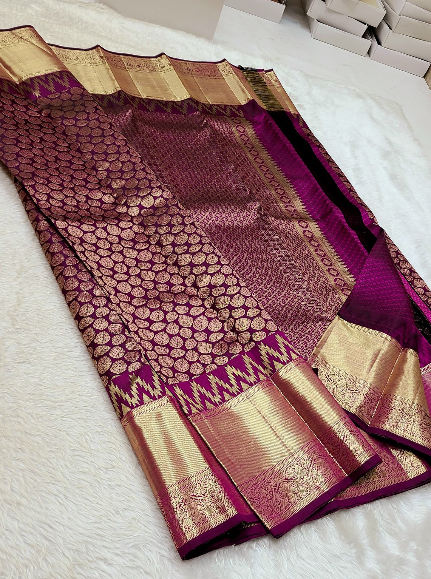 Kanakprabha | 2G zari kanjeevaram saree