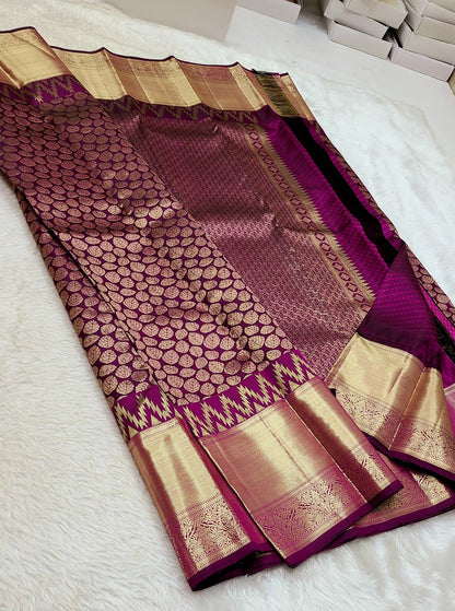 Kanakprabha | 2G zari kanjeevaram saree