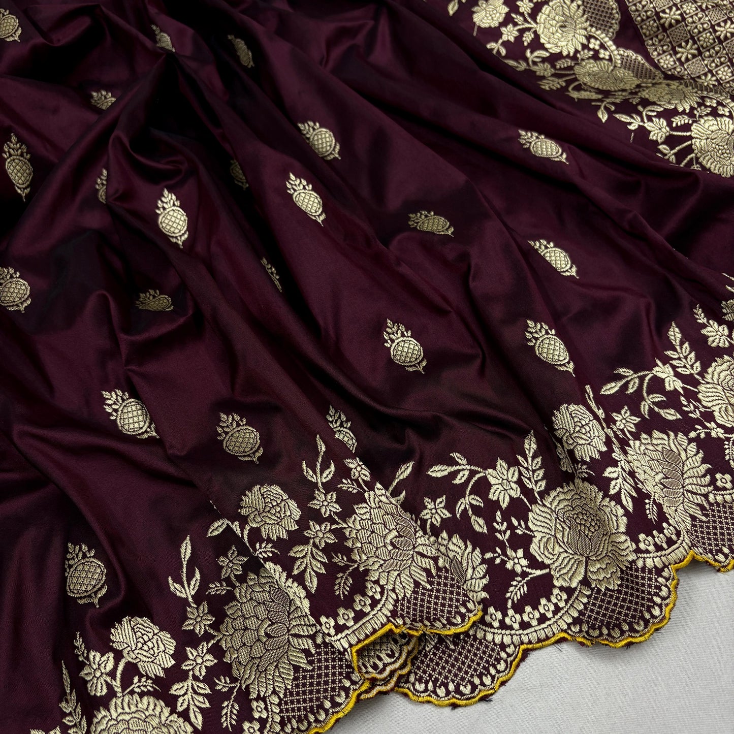Bishakha | pure katan silk Banarasi saree