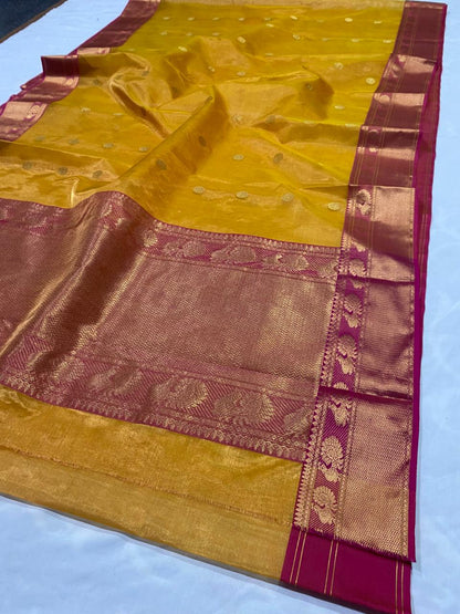 Chandritha  | Katan Silk Chanderi Saree