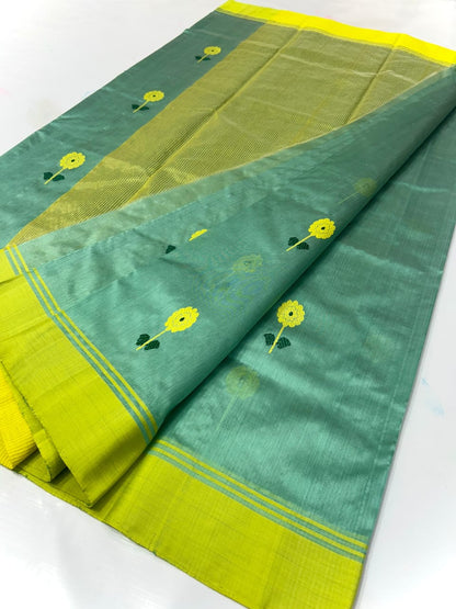 Chandrabali  | Katan Silk Chanderi Saree