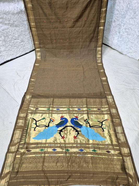 Promita | Cotton handloom paithani